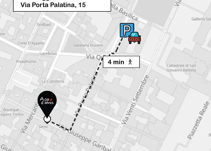 Acadamis - Garibaldi 9 Bis - Piazza Castello Turin